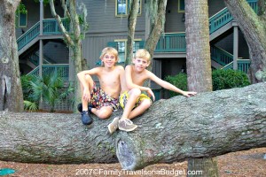 The Dawkins Family in Hilton Head 2007