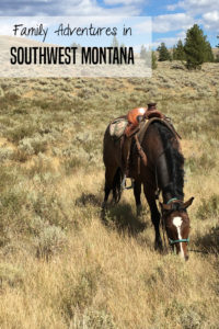 There is so much to do in Southwestern Montana with kids from dude ranches to horseback riding, ziplining, gold panning, white water rafting and more.