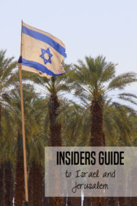 Tips for Visiting Israel with kids -- get ideas and insights from a local!