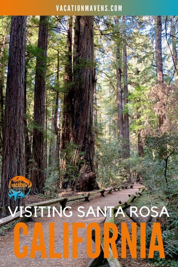 Visiting Santa Rosa California podcast episode on the Vacation Mavens family travel podcast